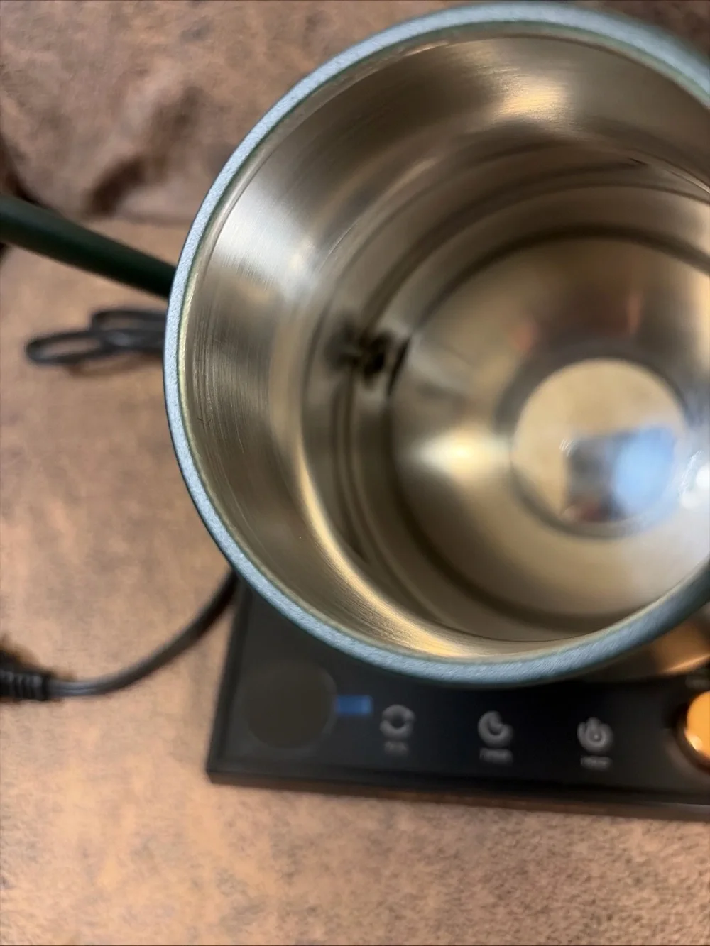 INTASTING Gooseneck Electric Kettle ±1°F Temp Ctrl 0.9L Hunter Green